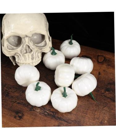 TOPPERFUN 16pcs Lifelike Pumpkins False Pumpkin Photo Props Unpainted Pumpkins Artificial Pumpkins Diy Craft Pumkin Foam Pumpkins Decor Home Decor Simulation Pumpkin Ornaments Halloween - Buy Online on GoSupps.com