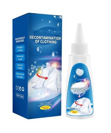 Clothes Stain Remover Dirt Removes Fabric - Multipurpose Cleaner for Laundry Old New Protein and Stains 3.38