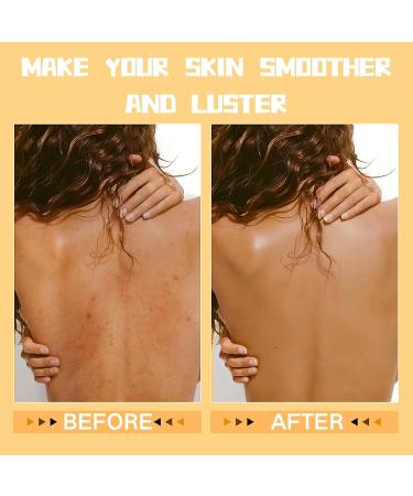 350ML Mango Natural Body Scrub Exfoliating Body Scrub Large-Capacity Body Scrub Exfoliator Face & Body Exfoliation With Moisturizing Mineral Oils Soften & Brighten Spa Body Scrub Body Skin Care - Buy Online on GoSupps.com