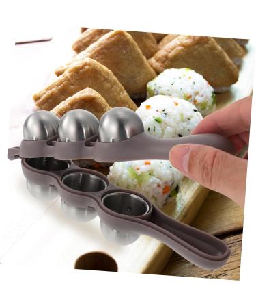 Alipis 1 Set Rice Ball Mold Silicone Molds Onigiri Shaper Convenient Bento Making Mold Shaker Child Mini - Buy Online on GoSupps.com