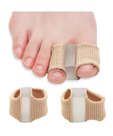 BIGGCOOL Bunions Gel Toe Separators for Overlapping Toes Women and Men  2 Loops Bunion Corrector for First Two Toes Thick*1+Thin*1 - Buy Online on GoSupps.com