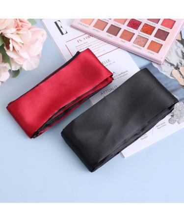 Satin Eye Mask for Sleeping - 2 PCS Adjustable Blindfolds | Perfect for Party Games & Valentine's Day Gift - Buy Online on GoSupps.com