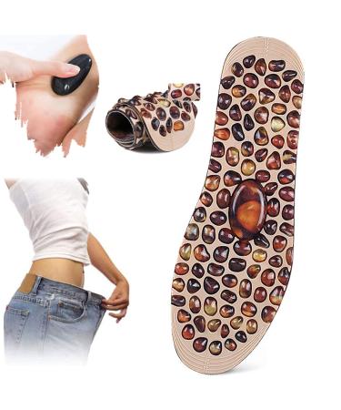 Eeuk massage magnetic insole for losing weight cobblestones acupressure insoles orthopedic soles insole reflex zone magnet therapy feet pain relief EU (35-40)