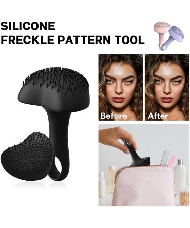 Silicone Freckles Stamp Fake Freckles Faux Freckles Applicator Natural Freckles Makeup Tool (Pink) Pink 1 count (Pack of 1) - Buy Online on GoSupps.com