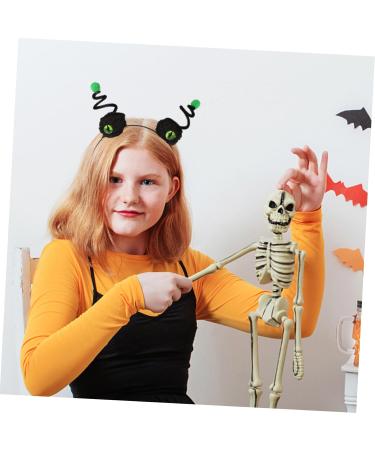 Holibanna Halloween Decoration Halloween Headband Cosplay Devil Headbands Halloween Elements Headband Party Cosplay Costume Halloween Hair Accessories for Women Halloween Headpiece Metal 22x17x4cm Green - Buy Online on GoSupps.com