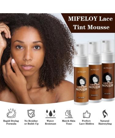 5 Pcs Wig Tool Kit 200ml Lace Tint Melting Hair Mousse Foam Mocha Light Brown Toupees Spray Glue 75g Styling Wax Stick Pomade Gel Wig Band Edge Control Brush Needle Tail Comb 5 Pcs Wig Tool Set-Light Brown-Pink - Buy Online on GoSupps.com