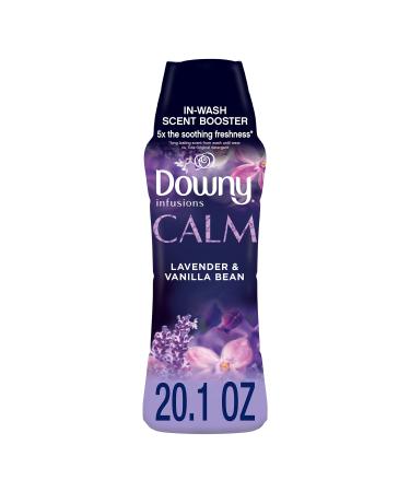 Downy Infusions Laundry Scent Booster Beads for Washer, Calm, Lavender & Vanilla Bean, 20.1 Oz Scent Booster Beads, 20.1oz