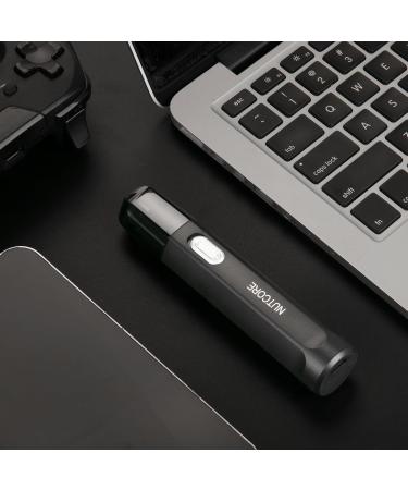 Rechargeable Waterproof Hair Trimmer for Men - Professional Stainless Steel Grooming Tool for Nose & Ear - USB-C - Perfect Gift - Buy Online on GoSupps.com