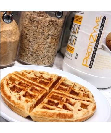 Metabolic Nutrition Protizyme 100% Whey Protein Powder | High Protein Low Carb Low Fat with Digestive Enzymes | 24 Vitamins & Minerals | Vanilla Cake 2lb - Buy Online on GoSupps.com