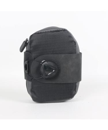 costelo Bicycle Saddle Bag with BOA Closure System | Full Waterproof YKK Zipper | Bicycle Saddle Bag | Bicycle Storage Bag, Black