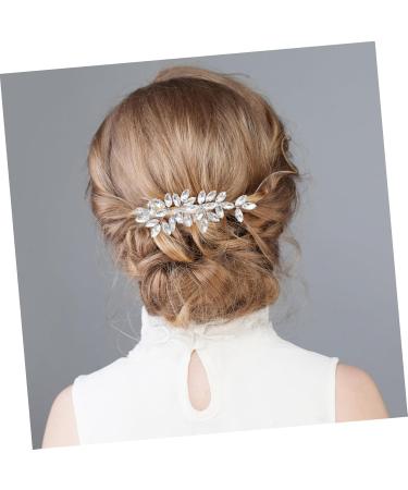 Beatifufu Crystal Hair Accessories Decorative Hair Side Comb Wedding Bride Hair Comb Bridal Hair Comb Bride Hair Accessories Rhinestone Hair Comb Sparkly Hair Comb Rhinestone Hair Side Comb - Buy Online on GoSupps.com
