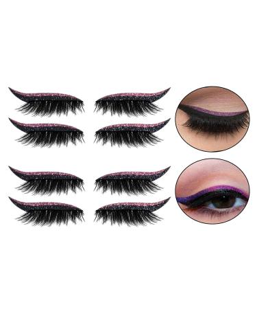Buy Reusable Self-Adhesive Eyelashes with Eye Shadow - Invisible Tape for Effortless Beauty - Buy Online on GoSupps.com