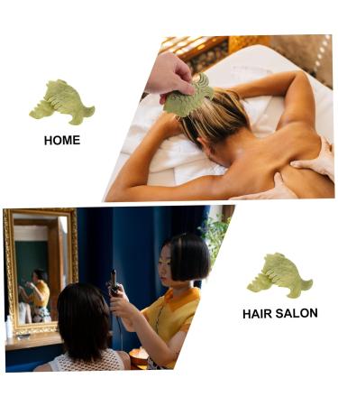 Buy Google Jade Scalp Massage Combs - 2 Piece Head Kamm for Gua Sha Hair Care - Buy Online on GoSupps.com