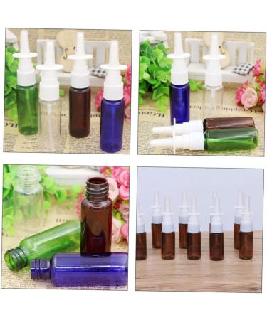 FOMIYES 10pcs Mini Plastic Fine Mist Spray Bottles - Reusable Travel Containers - Nose Spray Bottle - Random Color - 9.7X2.3X2.3CM - Buy Online on GoSupps.com