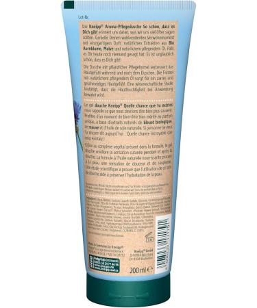  Kneipp Kneipp 6-Pack Aromatic Shower Gel Bottles - With natural extracts of cornflower mallow and natural nourishing oil - So beautiful it exists for you - 6 x 200ml - Buy Online on GoSupps.com