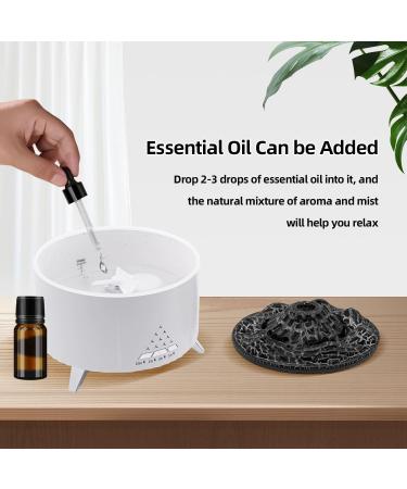 McBazel Volcano Flame Humidifier with Bluetooth Speaker - 350ml 3-Speed Timer Auto Shutdown Color Change & Remote Control | Shop Internationally - Buy Online on GoSupps.com