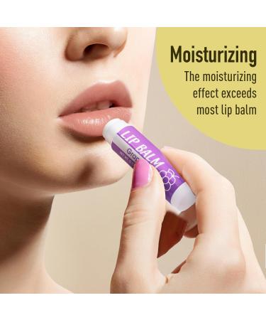 YesBes 32 Pack Lip Balm Natural Lip Balm Bulk with Vitamin E and Coconut Oil Moisturizing Lip Balms for Dry Cracked Lips Lip Balms for Valentines Gifts Stocking Stuffers - 8 Flavors - Buy Online on GoSupps.com