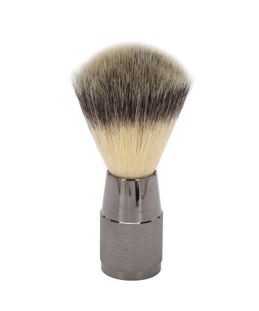 Beard Hair Shaving Brush Beard Brush Fine Synthetic Bristles Lightweight Neck Dust Brush with Nice Handle for Home Salon