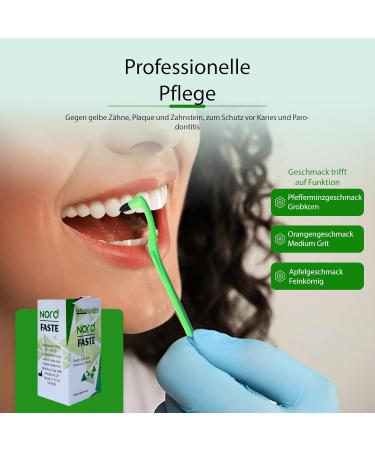  DR.M LLER DENTAL PRODUCTS DR. M LLER Nord Faste Paste 2g boxes polishing paste dental polishing cleaning paste for polishing teeth (Good - Apple 100) - Buy Online on GoSupps.com