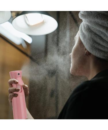 Xiuying Feng 6.8oz Continuous Mist Spray Bottle - Hair Mister for Salon, Barber, Plants, Cleaning & Skin Care - Pink (1PCS) - Buy Online on GoSupps.com
