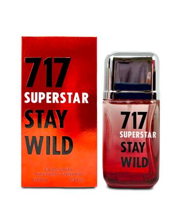 717 Superstar Sensual Woody Fragrance for Men | Long Lasting Cologne Aromatic Scent Eau de Parfum Natural Spray - Great Holiday Gift 3.4 Fl Oz/100 Ml