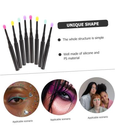 DRESSOOS 12pcs Eyeliner Brush Eyeshadow Makeup Brush Lipstick Brush Makeup Lipstick - Buy Online on GoSupps.com
