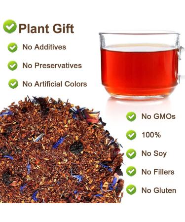 Plant Gift Blueberries Rooibos Tea mango flavor loose leaf rooibos tea grapes rose flower blueberries and chrysanthemum no caffeine hot and iced tea nonGMO herbal tea 70 g25oz - Buy Online on GoSupps.com