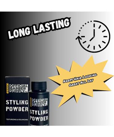 Styling Powder - Volumizing & Texturizing | Natural Matte Finish & Strong Hold for Messy Hairstyles - Shop Internationally - Buy Online on GoSupps.com