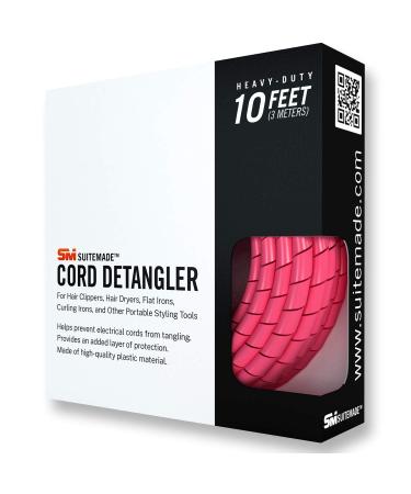 CORD DETANGLER for Curling Irons Hair Straighteners & Blow Dryers - 10-Feet Hot Pink | International Shipping Available - Buy Online on GoSupps.com