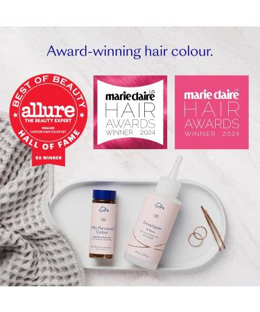 eSalon Permanent Hair Colour Set 100% Grey Coverage At-home Hair Colour 0% Ammonia Multi-dimensional Hair Dye Professional-grade Hair Colour Light Brown 6N - Buy Online on GoSupps.com