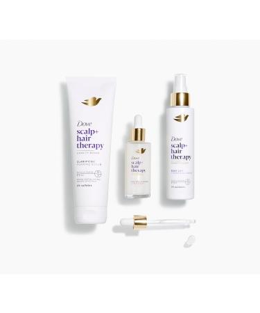 Dove Density Boost Clarifying Foaming Scrub - Gentle Scalp Exfoliation with Vitamin B3 & Zinc | 9 oz - Sulfate-Free Hair Therapy - Buy Online on GoSupps.com