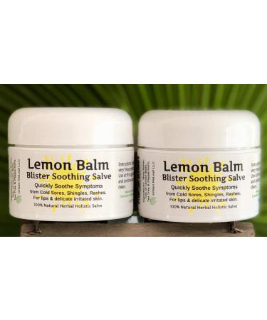 Urban ReLeaf Lemon Balm Salve! Quickly Soothe Itchy Blisters Rashes Bumps Bug Bites. 100% Natural Goodbye Itchy red Bumps!