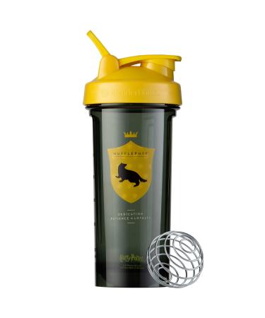 BlenderBottle Harry Potter Shaker Bottle Pro Series Perfect for Protein Shakes and Pre Workout, 28-Ounce, Hufflepuff (Dedication)
