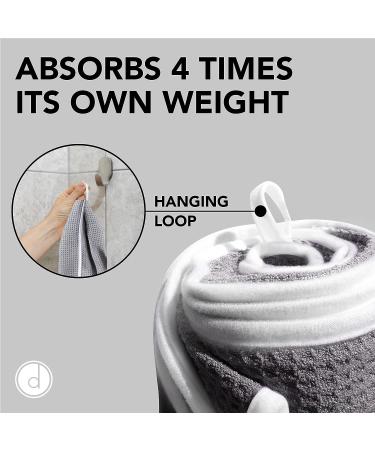 Fitness Gym Towels (2 Pack) for Workout & Sports - Soft, Lightweight & Quick-Drying - Odor-Free - by Desired Body White - Buy Online on GoSupps.com