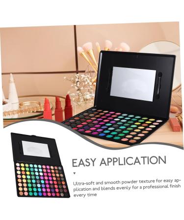 FOMIYES 1pc 88 Shadow Palette Makeup Pallet High Pigment Powder Decorative Eyeshadow Woman Matte - Buy Online on GoSupps.com