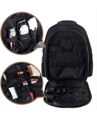 Barber Supplies Bag Organizer - Portable Clipper Case for Men - Stylish Hairstylist Backpack for Travel - Ideal Barber Tools Storage Solution - Buy Online on GoSupps.com