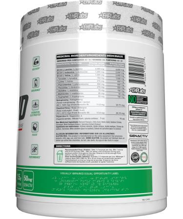 EHP Labs Beyond BCAA Powder - 10g Essential Amino Acids for Post Workout Recovery - 60 Servings Kiwi Strawberry - Best BCAA Supplement for Muscle Recovery - Buy Online on GoSupps.com