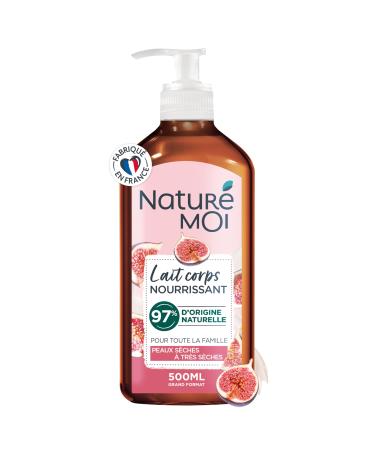 Naturé Moi – Nourishing Body Lotion with Organic Fig of Provence and Organic Shea Butter – Moisturizing and Nourishing Body Lotion – 97% Natural Origin – 500 ml – Made in France