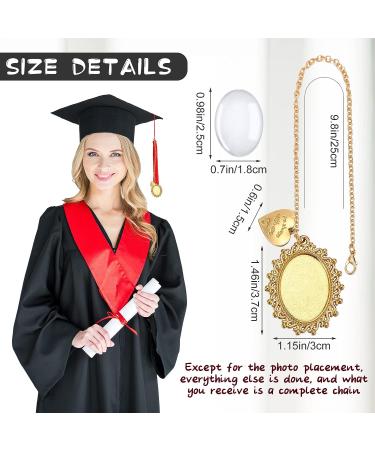 Class of 2023 Custom Graduation Cap Tassel and Memorial Photo Charm - Perfect College Gift - Wear Your Memories on Cap - 1 Piece - Buy Online on GoSupps.com