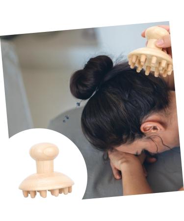 Beaupretty Wooden Massage Comb - Enhance Blood Circulation & Lymphatic Health | Ideal for All Ages & Shampooing - Buy Online on GoSupps.com