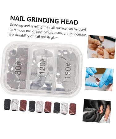 IWOWHERO 1 Box Manicure Circle Nail Bit Nail Drill Bits Sanding Girl Manicure Sand Rings Grinding Polishing Tool Accessory White Diffuser Polishing Tape Resin Abrasive Cloth Boxed - Buy Online on GoSupps.com