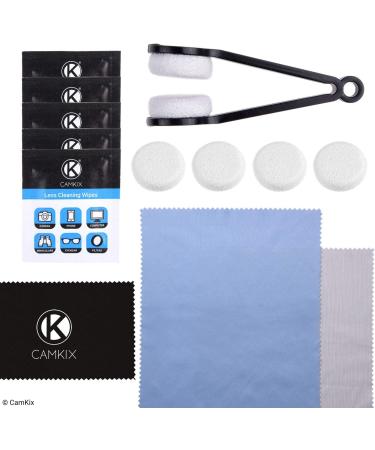 CamKix Eyeglasses & Sunglasses Cleaning Kit | Lens Cleaning Tool with Spare Pads Wet Tissues & Microfiber Cloths for Immaculate Results - Quick & Safe International Shipping - Buy Online on GoSupps.com