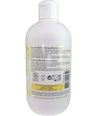 BORN TO BIO Organic Calendula Honey Micellar Cleansing Water Ecocert Certified 500 ml - Buy Online on GoSupps.com