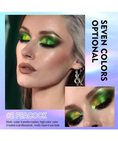 Maki Yika Glitter Liquid Eyeshadow Set - 5 Colors, Highly Pigmented, MultiColor Shifter, Long-Lasting & No Creasing - Multichrome Holographic Eye Looks - Buy Online on GoSupps.com