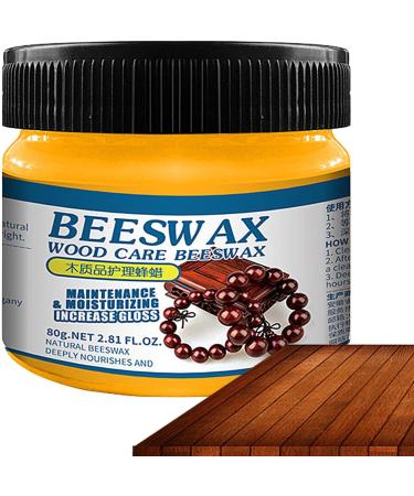 Beeswax Furniture Polish | Furniture Polish Seasoning Natural Beewax Traditional Wood Wax Multipurpose Beeswax Furniture Polish for Wood Polish Furniture Care Liangyan - Buy Online on GoSupps.com