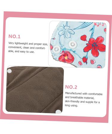 Healifty Washable Aunt Towel Pad Set - Reusable Menstrual & Nursing Pads for Women - Convenient & Portable Feminine Hygiene Solution - Buy Online on GoSupps.com