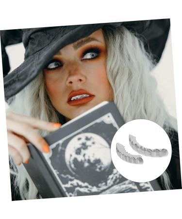 Vampire False Teeth Set | Diamond Grills & Accessories for Halloween | International Shipping - Buy Online on GoSupps.com