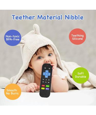 Xoelle Baby Bite Toys | BPA-Free Bite Rings & Chicken Stuff Teething Toys | Personalized Gift for 3+ Months - Buy Online on GoSupps.com