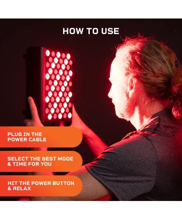 LifePro Infrared Light Therapy Device - 660nm & 850nm Red & Invisible Near Red Light Therapy Panel for Fast Recovery, Skin Health & Anti-Aging - Professional-Grade LED Technology - Buy Online on GoSupps.com