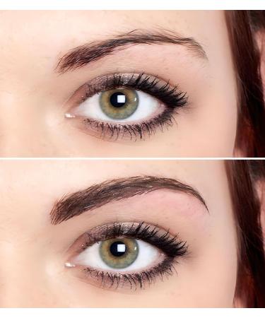  XXL Lashes XXL Lashes Christian Faye eyebrow makeup semi-permanent waterproof smudge-proof lasts up to 24 hours including 3 stencils in 9 colors (Ash Brown) - Buy Online on GoSupps.com